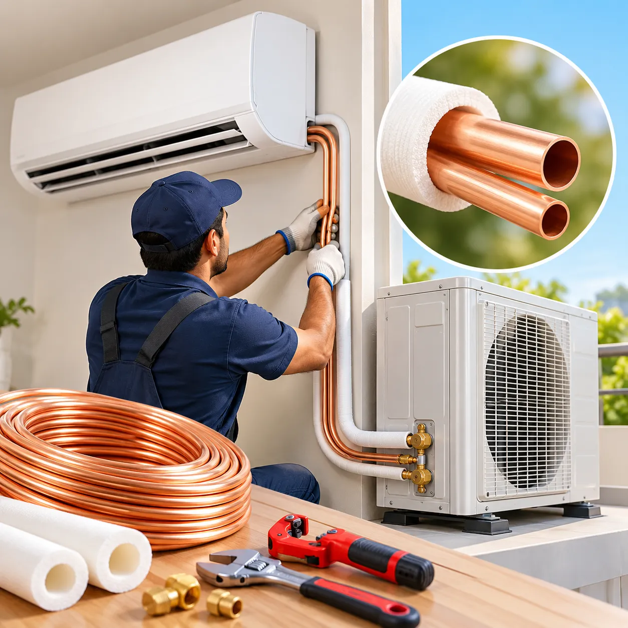 Copper Pipe Installation