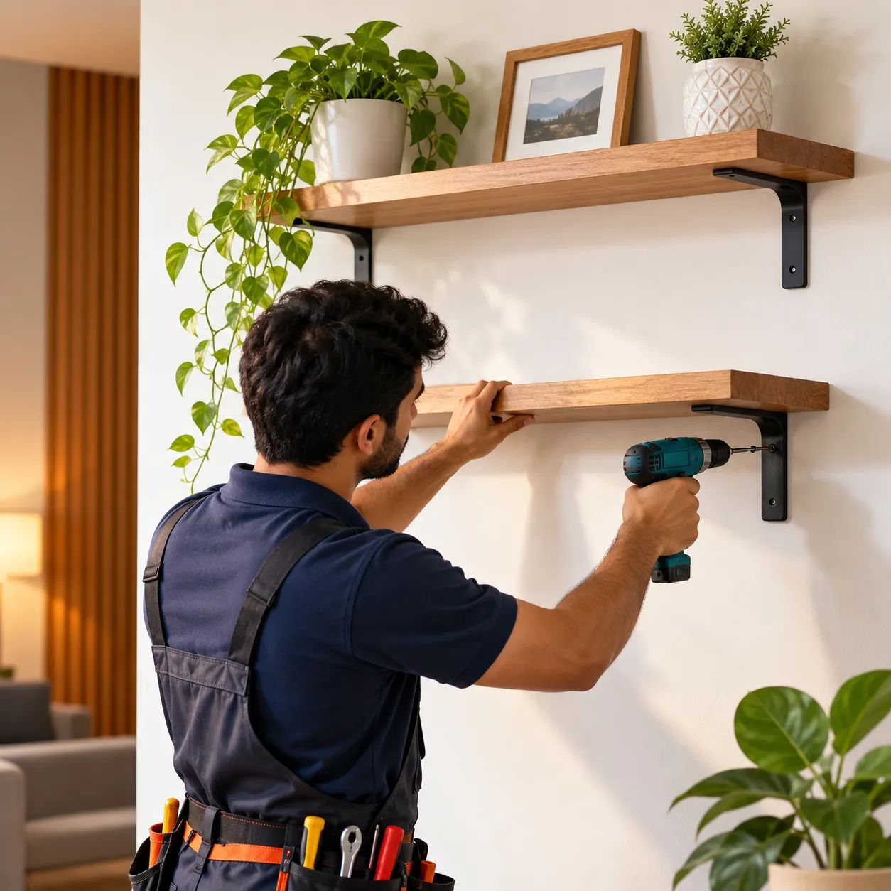 Wall Shelf Installation