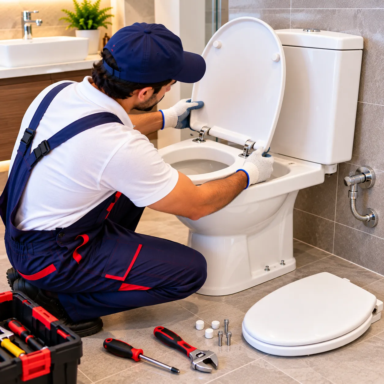 Toilet Seat Replacement