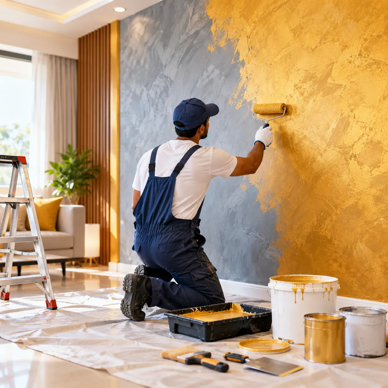 Texture, Polish & Special Painting in Lucknow