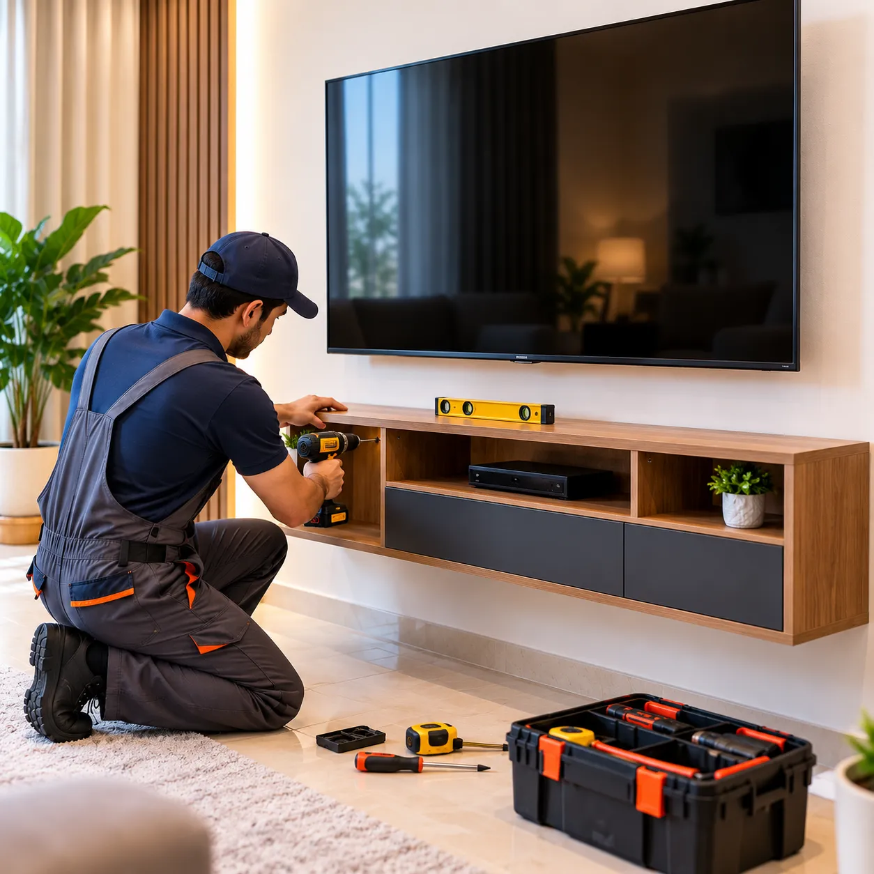 TV Stand Installation