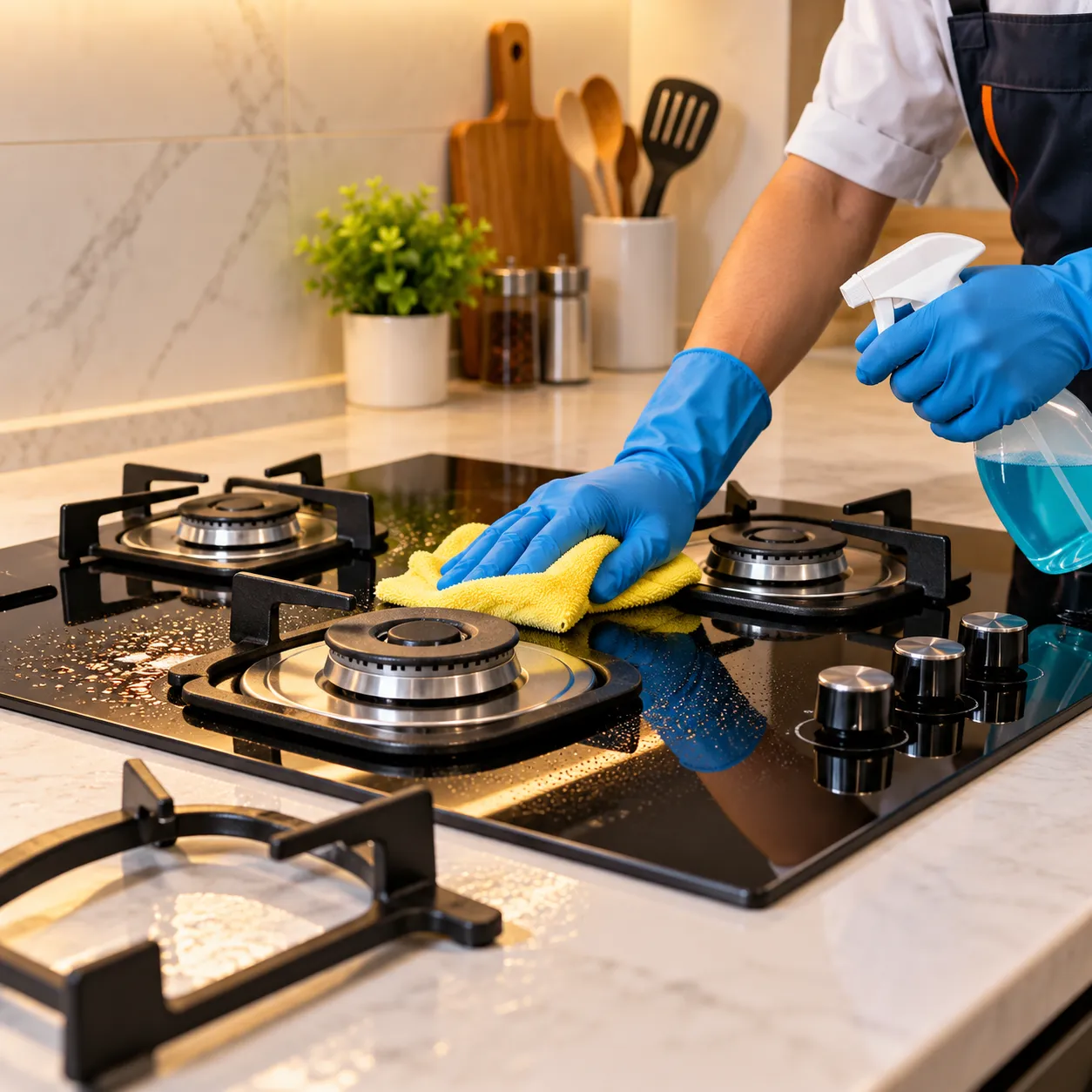 Hob Cleaning