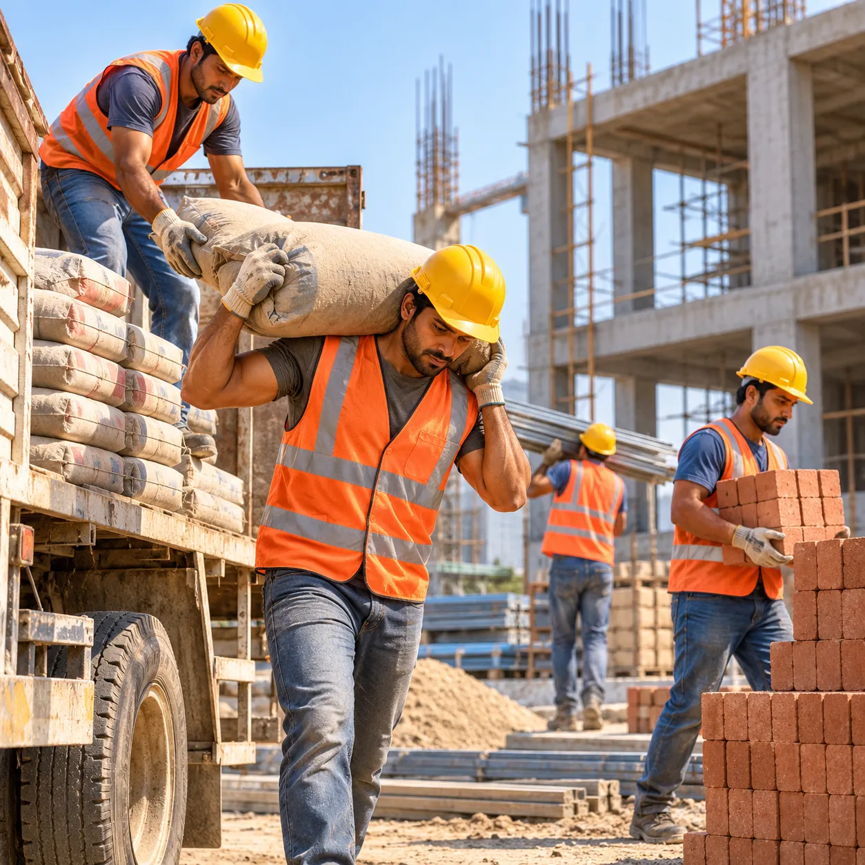 Construction Material Handling