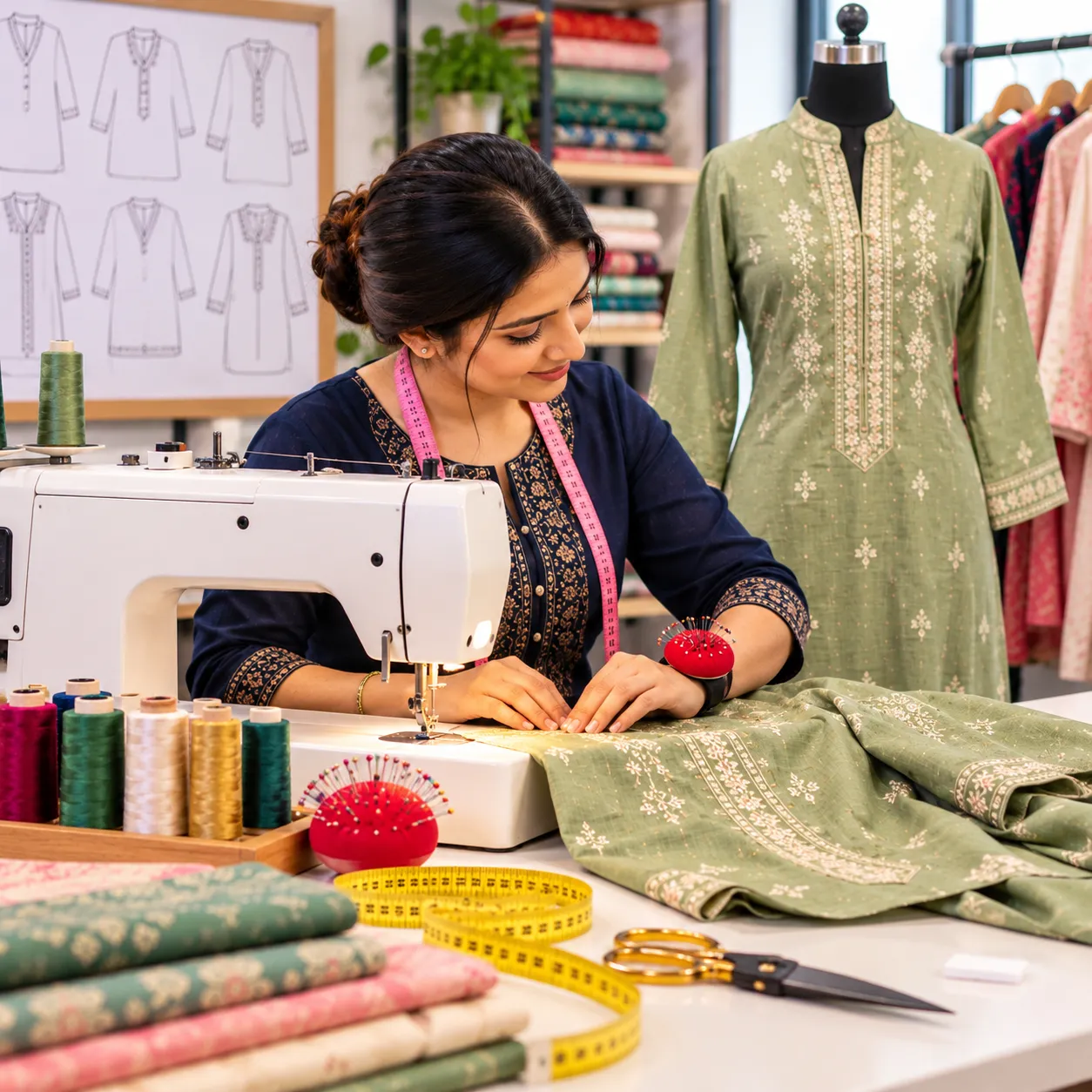 Kurta Stitching