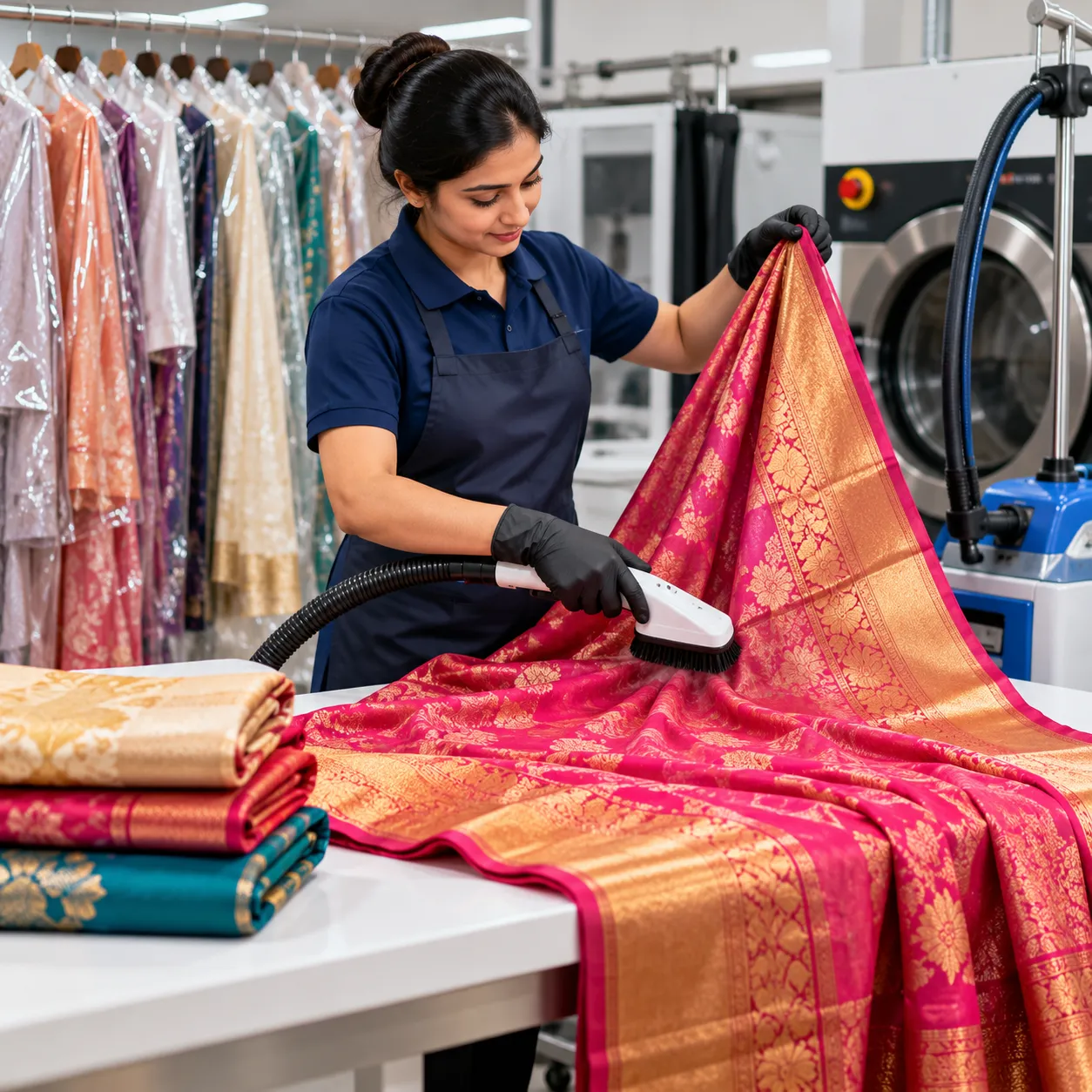 Saree Dry Cleaning