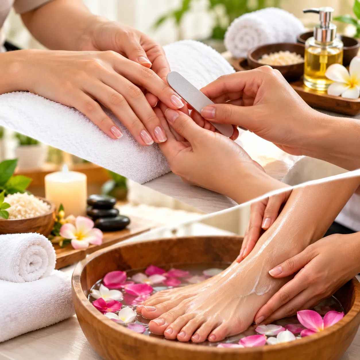 Manicure & Pedicure at Home in Lucknow