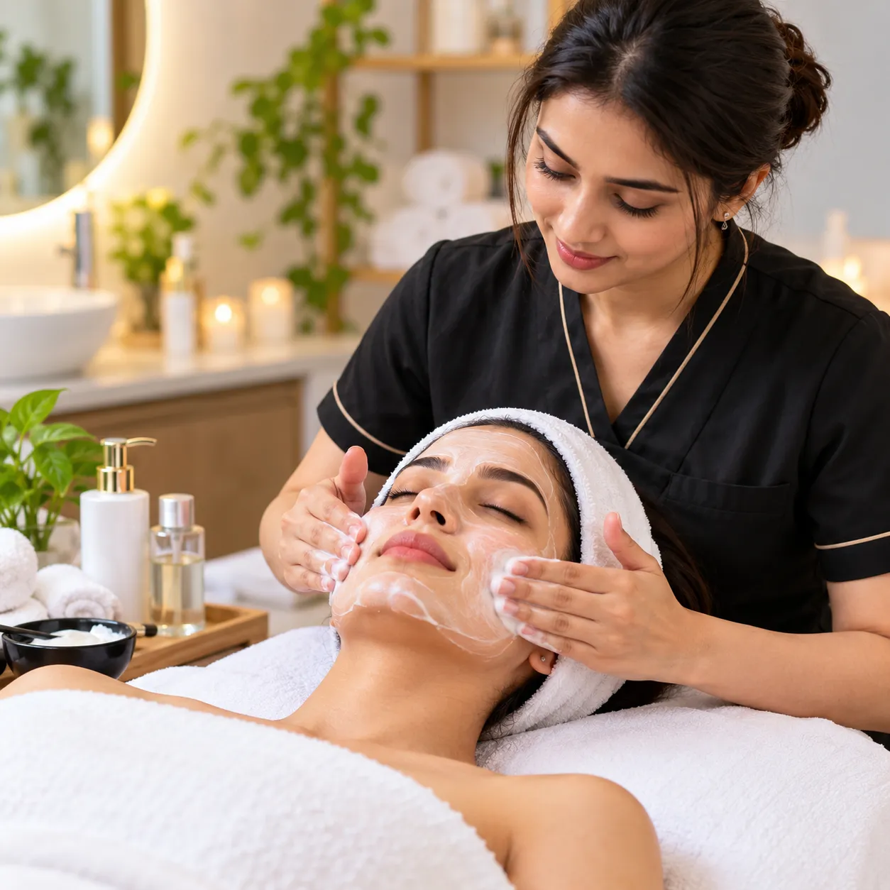 Facial & Clean-up at Home in Lucknow