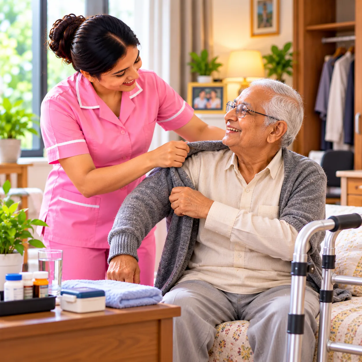 Daily Help for Elderly in Lucknow