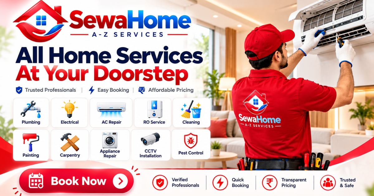 SewaHome — home service professionals in Lucknow